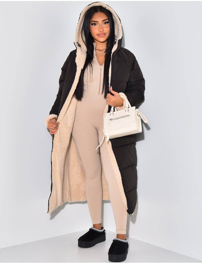 Lune London | Winter Jacket Luxurious Long Women's Jacket with Hood