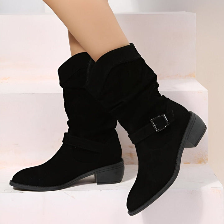 Lune London | Casual boots for women - Round toe, Flat heel
