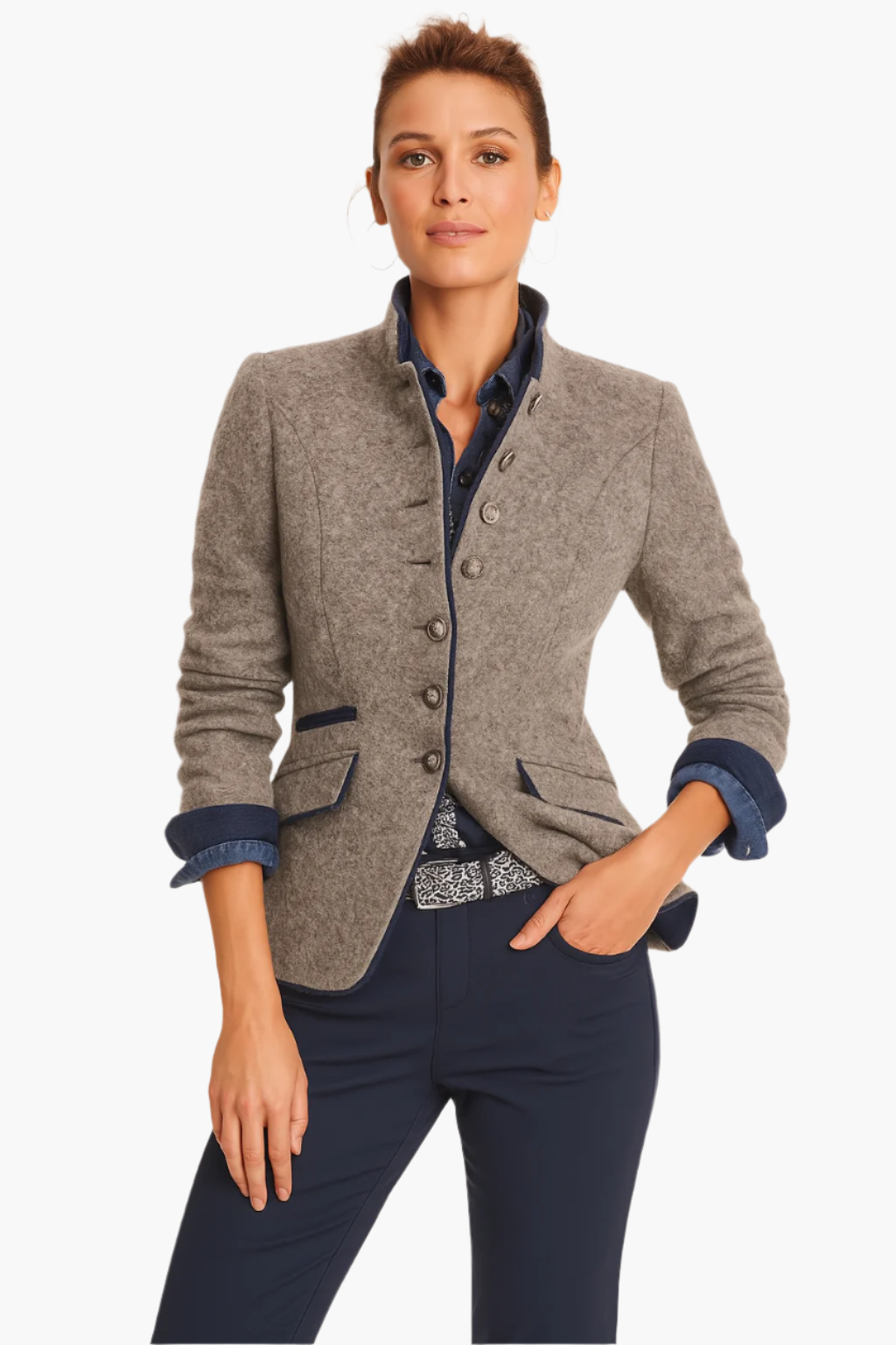 Lune London | Modern Business Elegance Blazer - Elegant daily jacket for office and leisure