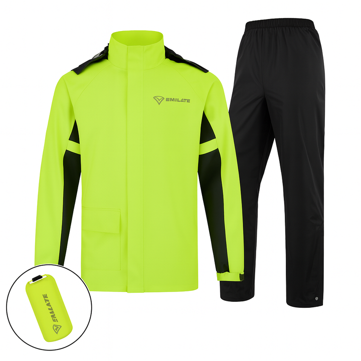 Amarae | Unisex waterproof and breathable motorcycle rain jacket - Lightweight design