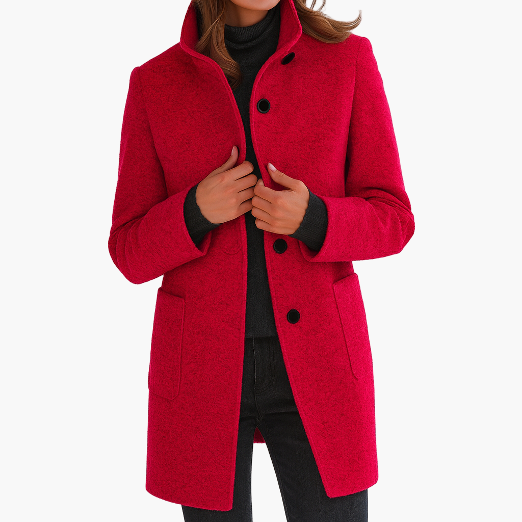 Lune London | Elegant modern short coat transition jacket for everyday and work