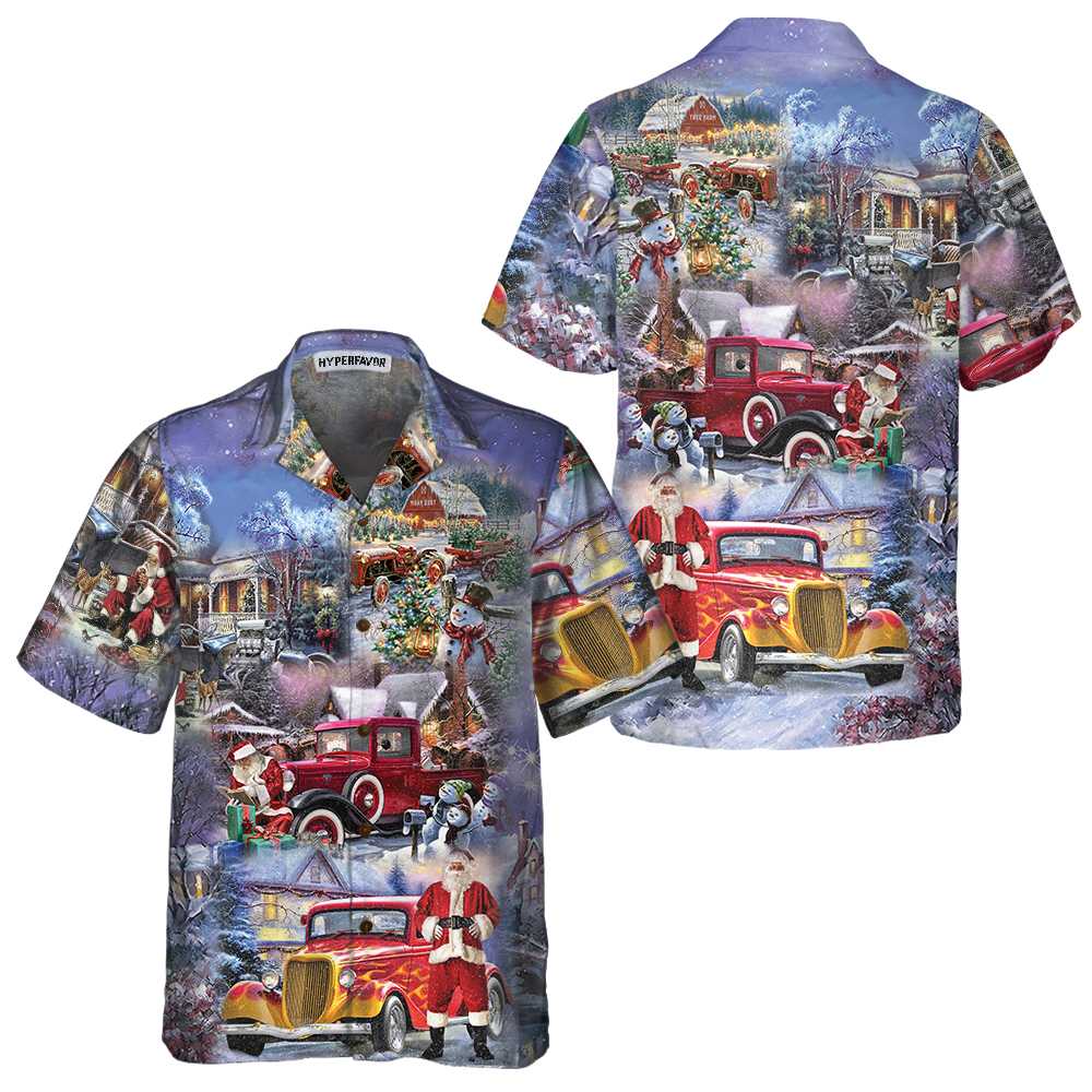 Lune London | Christmas is better with Hod Rod Hawaiian shirt, fun Christmas t-shirt, unique Christmas gift idea