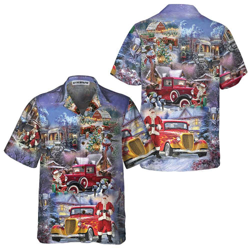 Amarae | Christmas is better with Hod Rod Hawaiian shirt, fun Christmas t-shirt, unique Christmas gift idea