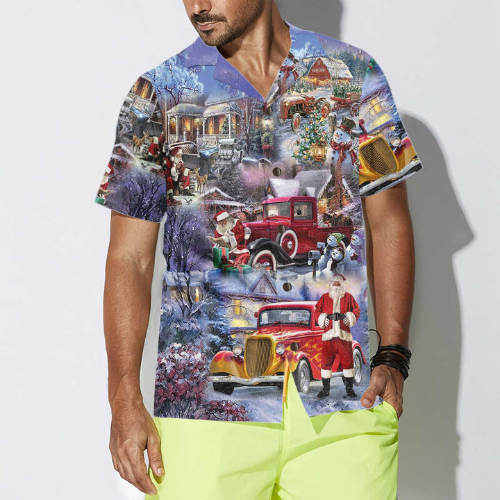 Lune London | Christmas is better with Hod Rod Hawaiian shirt, fun Christmas t-shirt, unique Christmas gift idea