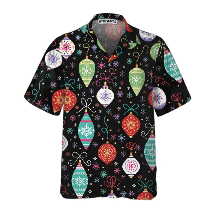 Lune London | Christmas Decoration Hawaiian Shirt, Fun Christmas T-shirt for Men