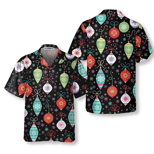 Amarae | Christmas Decoration Hawaiian Shirt, Fun Christmas T-shirt for Men