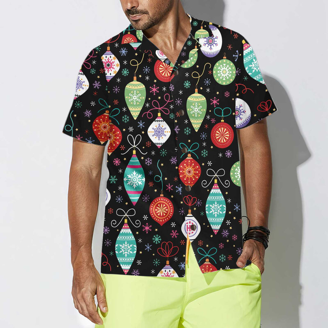 Lune London | Christmas Decoration Hawaiian Shirt, Fun Christmas T-shirt for Men