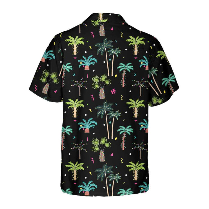 Lune London | Cotton Christmas Palms Shirt, Fun Christmas Shirt for Men