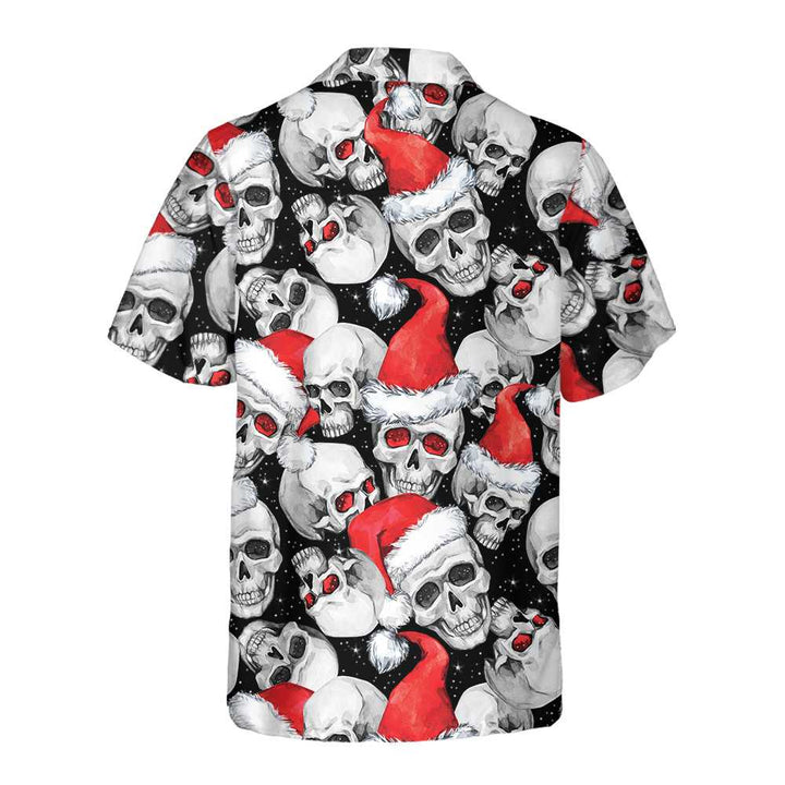 Lune London | Hawaiian shirt Santa skull, Christmas skull shirt, unique Christmas gift