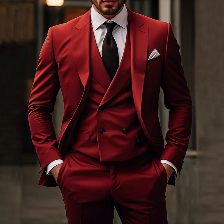 Amarae | Men's 3 Piece Suit - Blazer, Waistcoat & Trousers