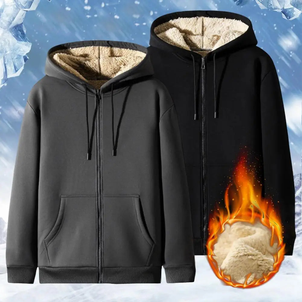 Lune London | Hoodie made of Lambswool - warm & soft sweatshirt with hood and plush lining for winter