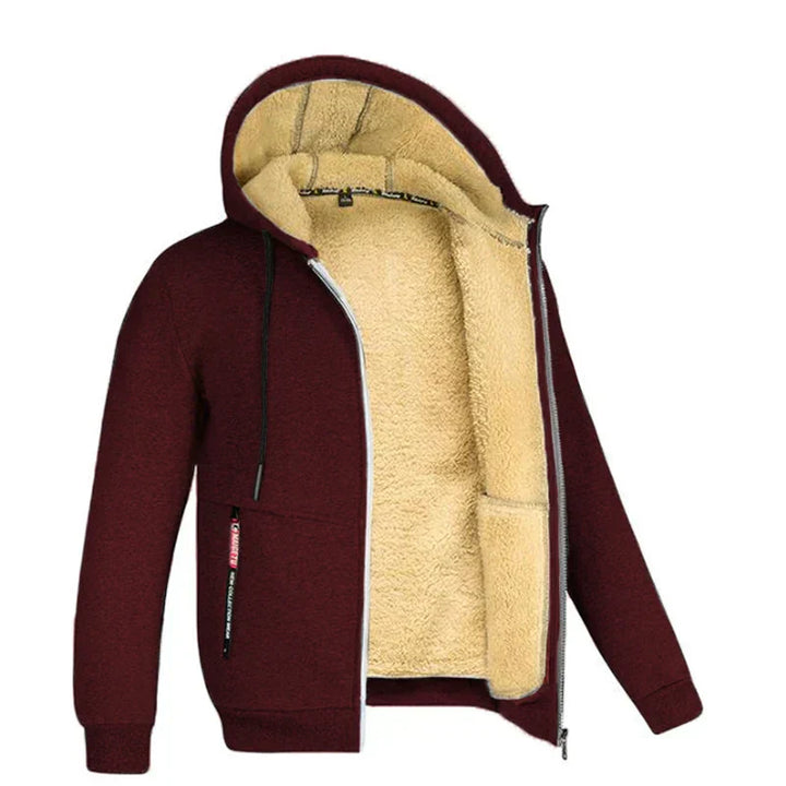 Lune London | Hoodie made of Lambswool - warm & soft sweatshirt with hood and plush lining for winter