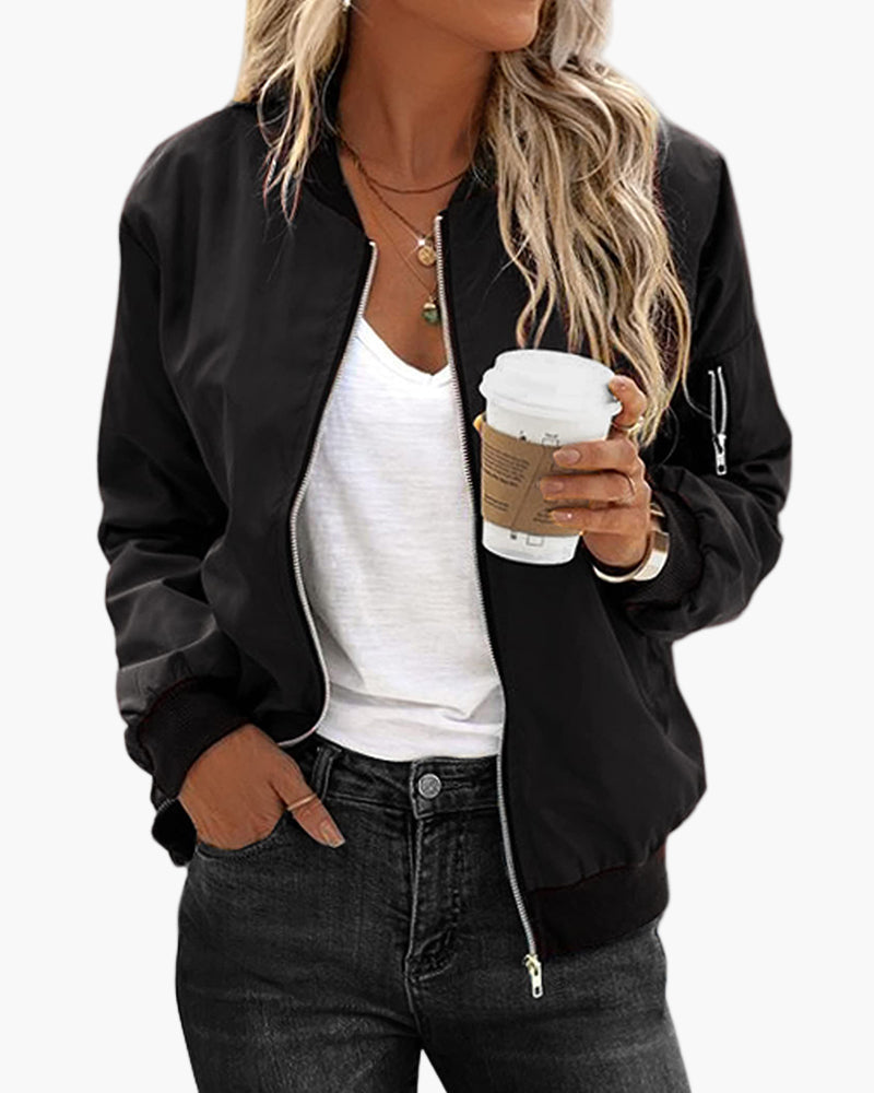 Lune London | Casual Bomber Jacket Streetwear - Classic casual style for leisure and going out