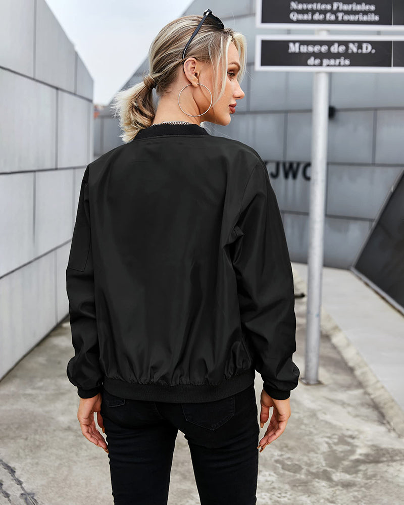 Lune London | Casual Bomber Jacket Streetwear - Classic casual style for leisure and going out