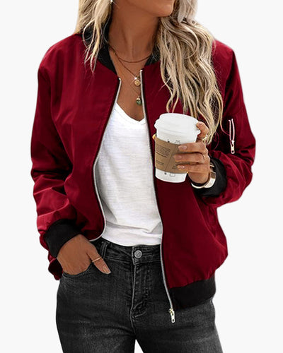 Amarae | Casual Bomber Jacket Streetwear - Classic casual style for leisure and going out