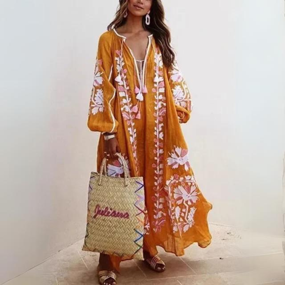Lune London | Elegant Bohemian Long Dress