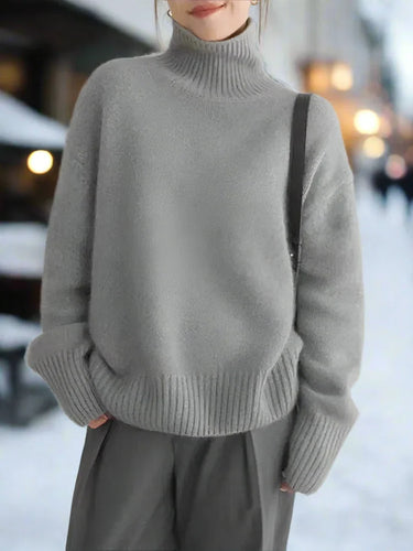 Amarae | Turtleneck Sweater - Knit - Oversized Fit - Long Sleeved Comfortable