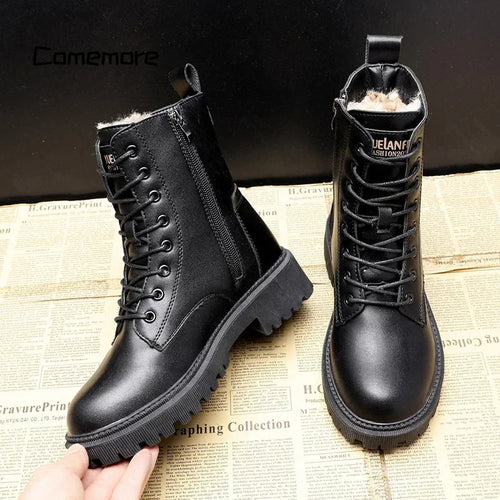 Amarae | Black Winter Boots for Women