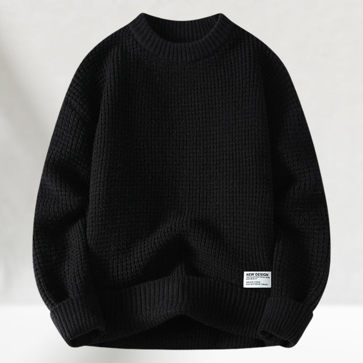 Lune London | Crewneck Knit Sweater for Men - Regular Length