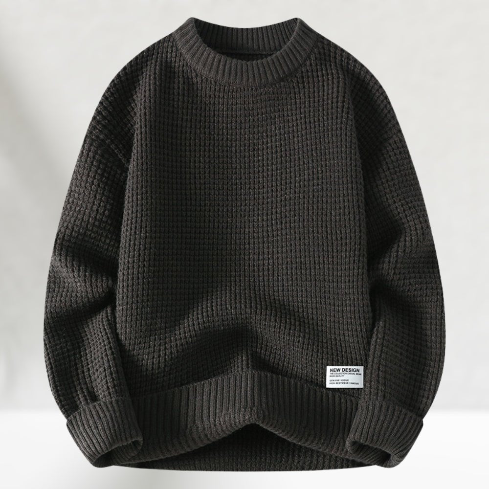 Lune London | Crewneck Knit Sweater for Men - Regular Length