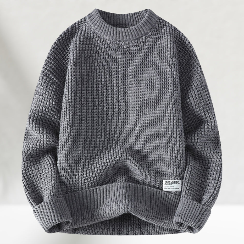 Lune London | Crewneck Knit Sweater for Men - Regular Length