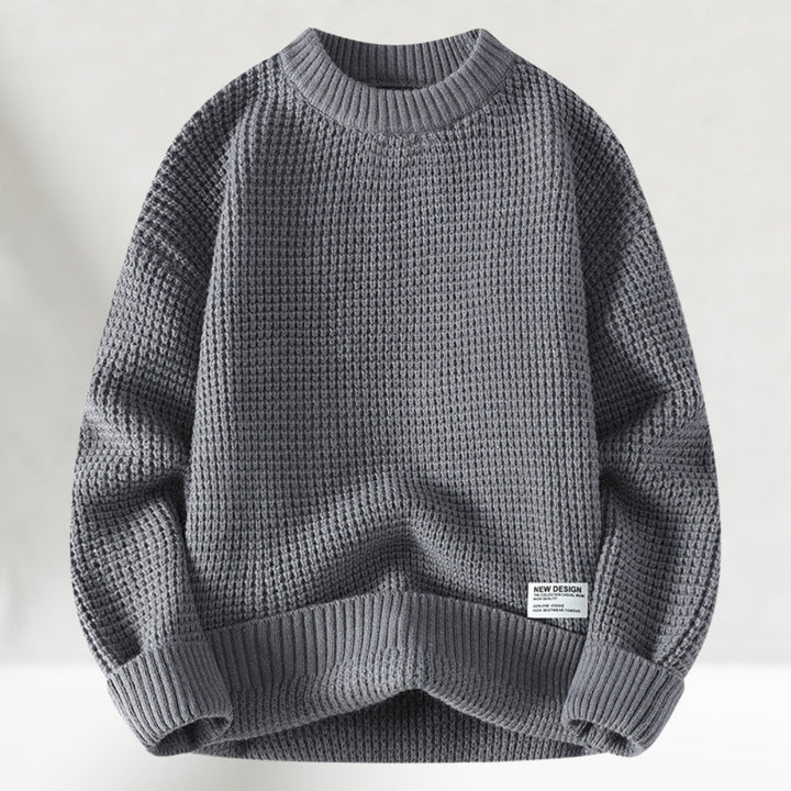 Lune London | Crewneck Knit Sweater for Men - Regular Length