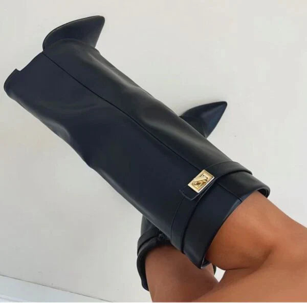 Lune London | High Quality Knee-High Boots Made Of Suede