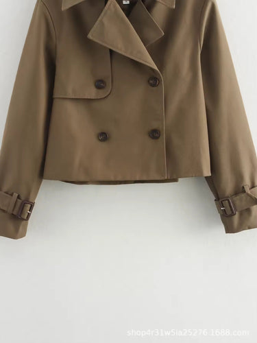 Amarae | Cropped Trench Coat