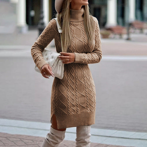 Amarae | Elegant autumn-winter dress made of knit