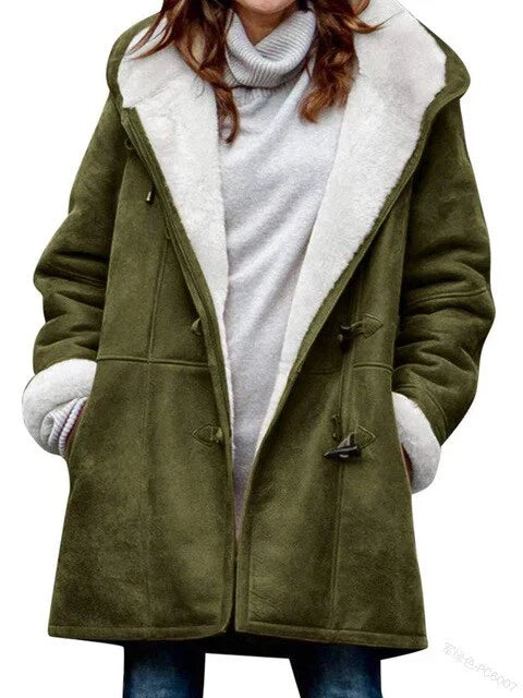 Amarae | Leisure jacket with fleece lining and hood