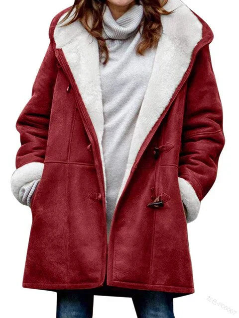 Amarae | Leisure jacket with fleece lining and hood
