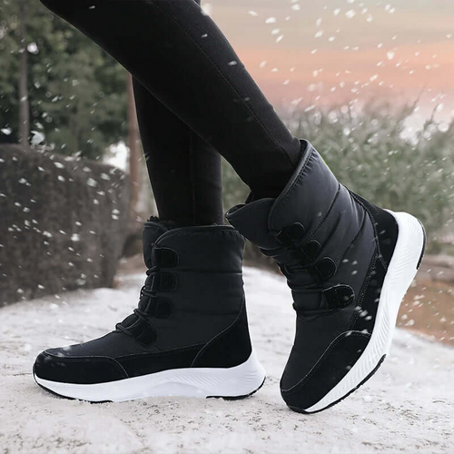 Amarae | Combat Boots - Waterproof Mid-Calf with Velcro