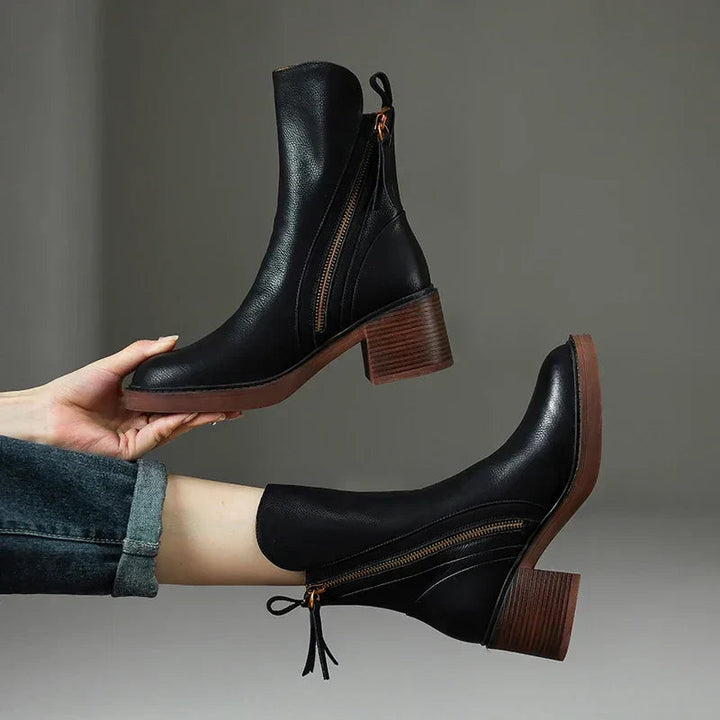 Lune London | Block heel ankle boots - Trendy shoes