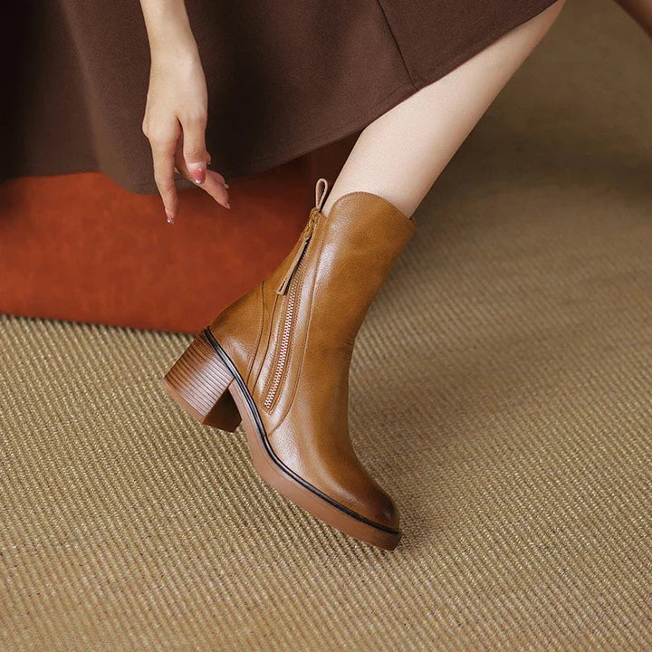 Lune London | Block heel ankle boots - Trendy shoes