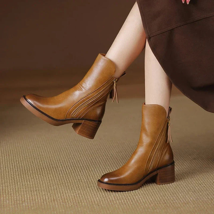 Lune London | Block heel ankle boots - Trendy shoes