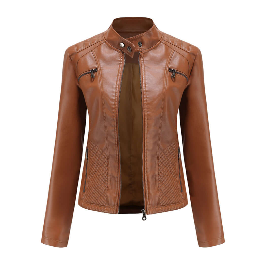 Amarae | Leather Jacket - Timeless Elegance