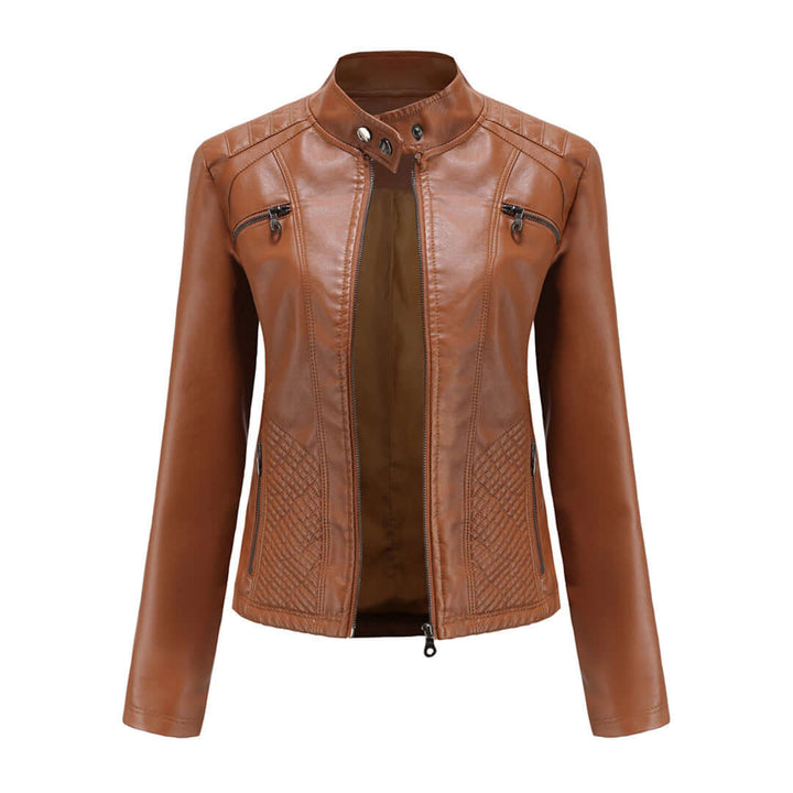 Amarae | Leather Jacket - Timeless Elegance