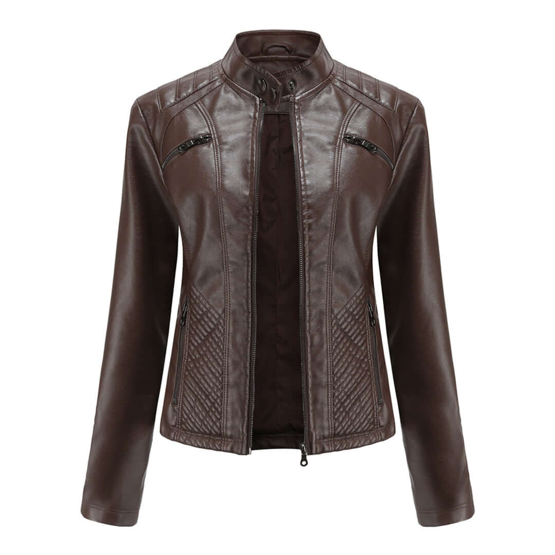Amarae | Leather Jacket - Timeless Elegance