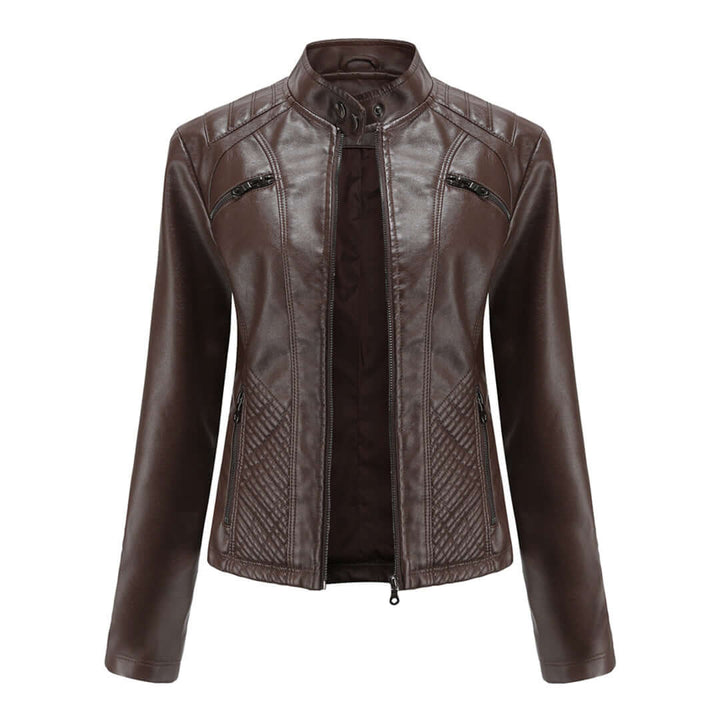 Amarae | Leather Jacket - Timeless Elegance