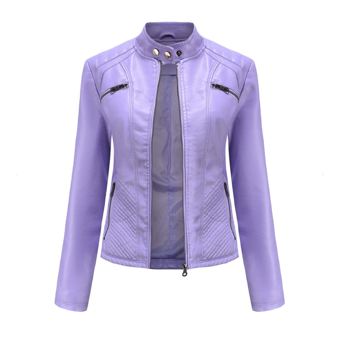 Amarae | Leather Jacket - Timeless Elegance
