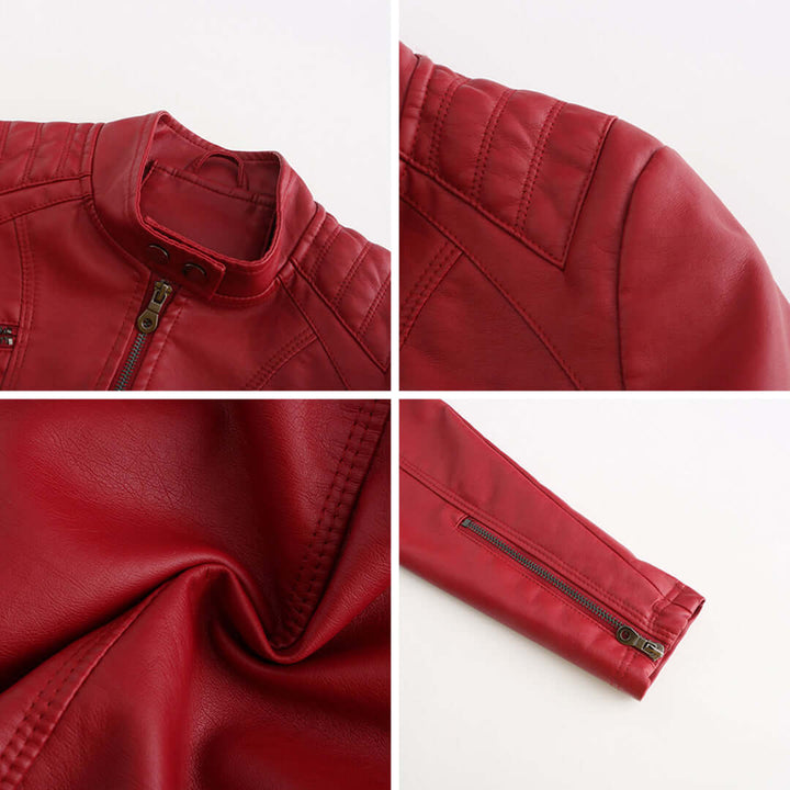 Amarae | Leather Jacket - Timeless Elegance