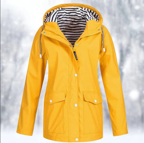 Amarae | Waterproof hooded rain jacket - Functional outerwear