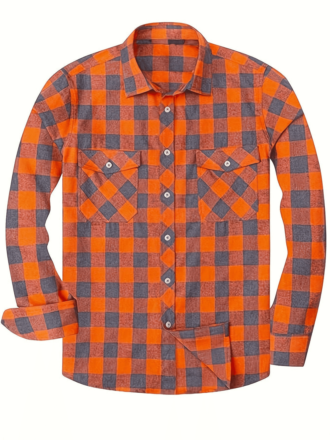 Lune London | Chemise de loisirs pour hommes avec imprimé bûcheron
