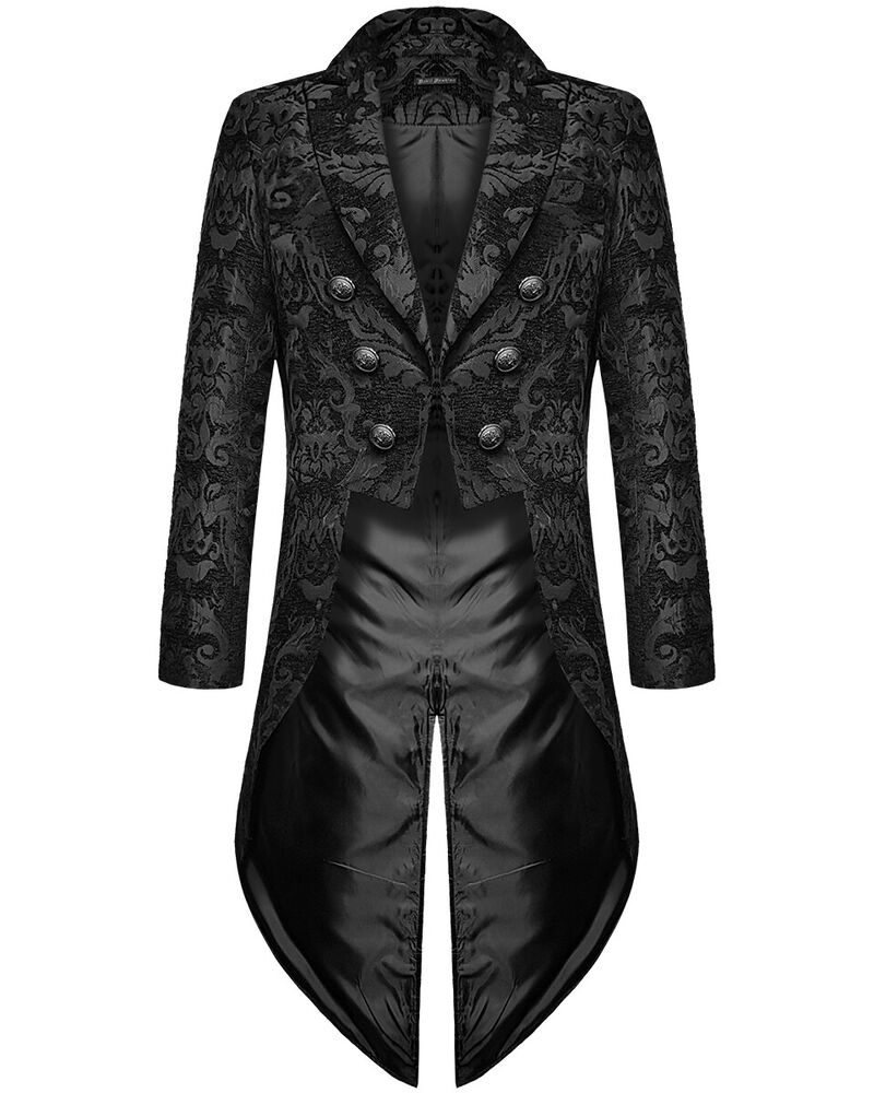 Chic und Stil | Gothis Swallowtail Coat for Men