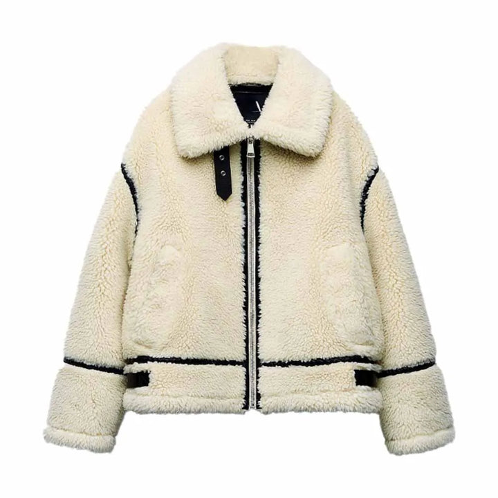Amarae | Soft, Warm Teddy Jacket