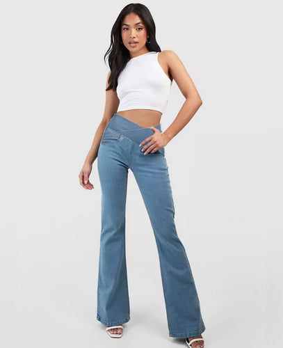 Amarae | High-waisted stretch jeans