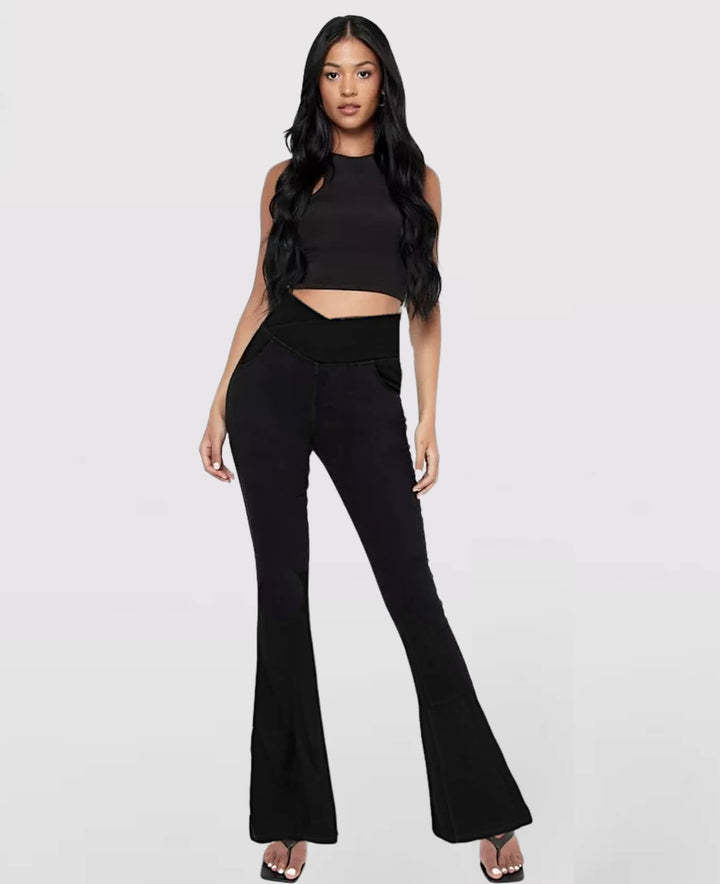 Lune London | High-waisted stretch jeans