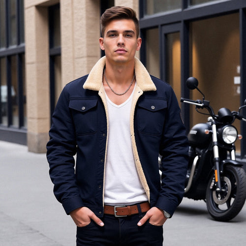 Amarae | Vintage Style Winter Bomber Jacket - Warm Lined for Leisure and Everyday