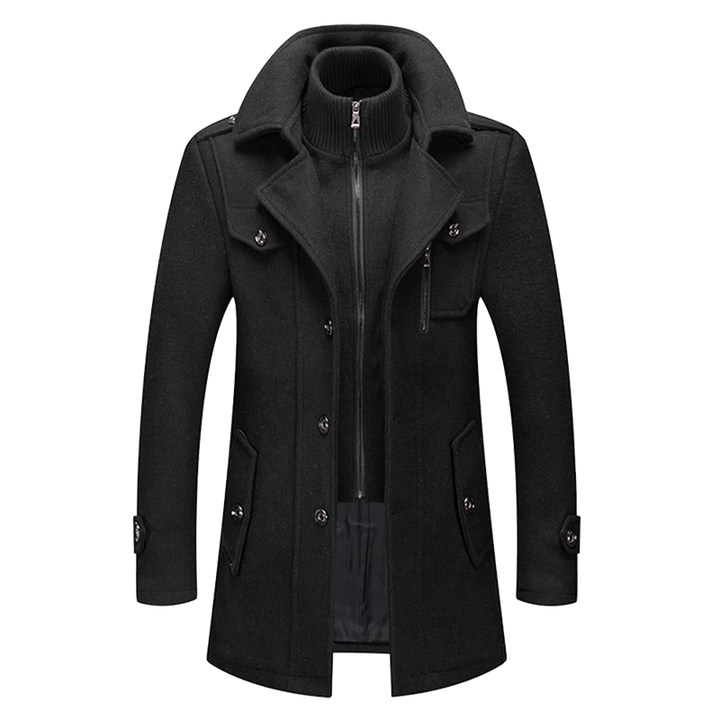 Amarae | Double-breasted coat for men - Regular fit