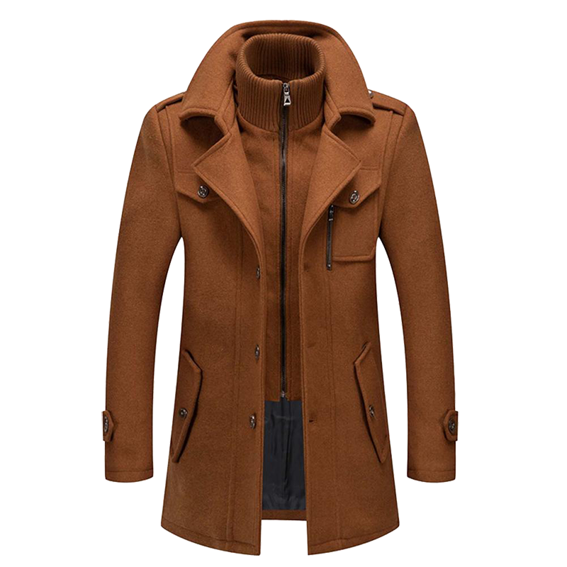 Amarae | Double-breasted coat for men - Regular fit